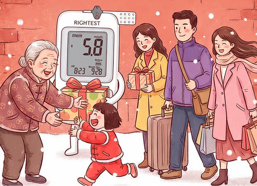  家期已近，年味漸濃。今年團(tuán)圓，把健康一起帶回家。